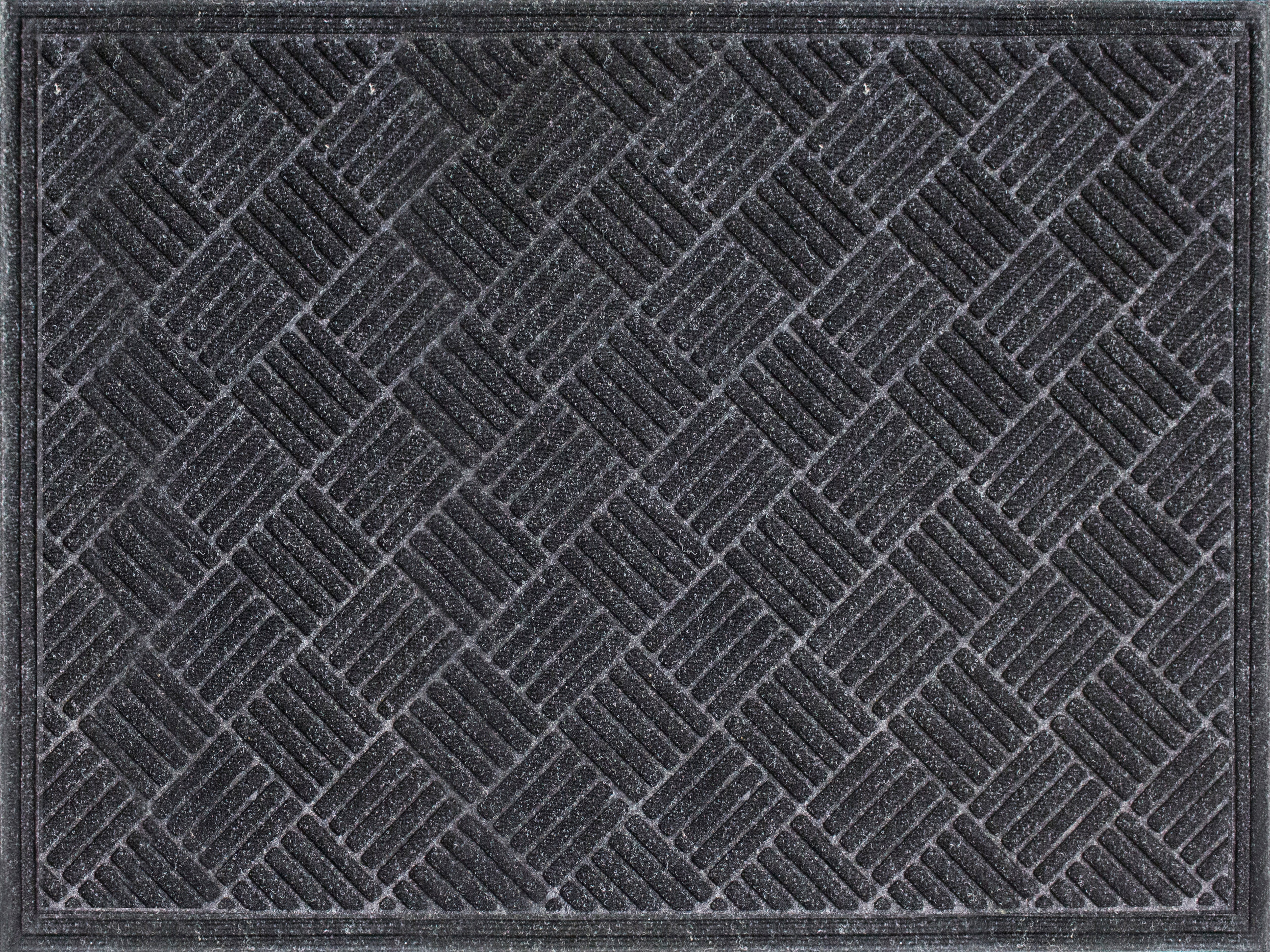 3'x4' Contours Parquet Door Mat