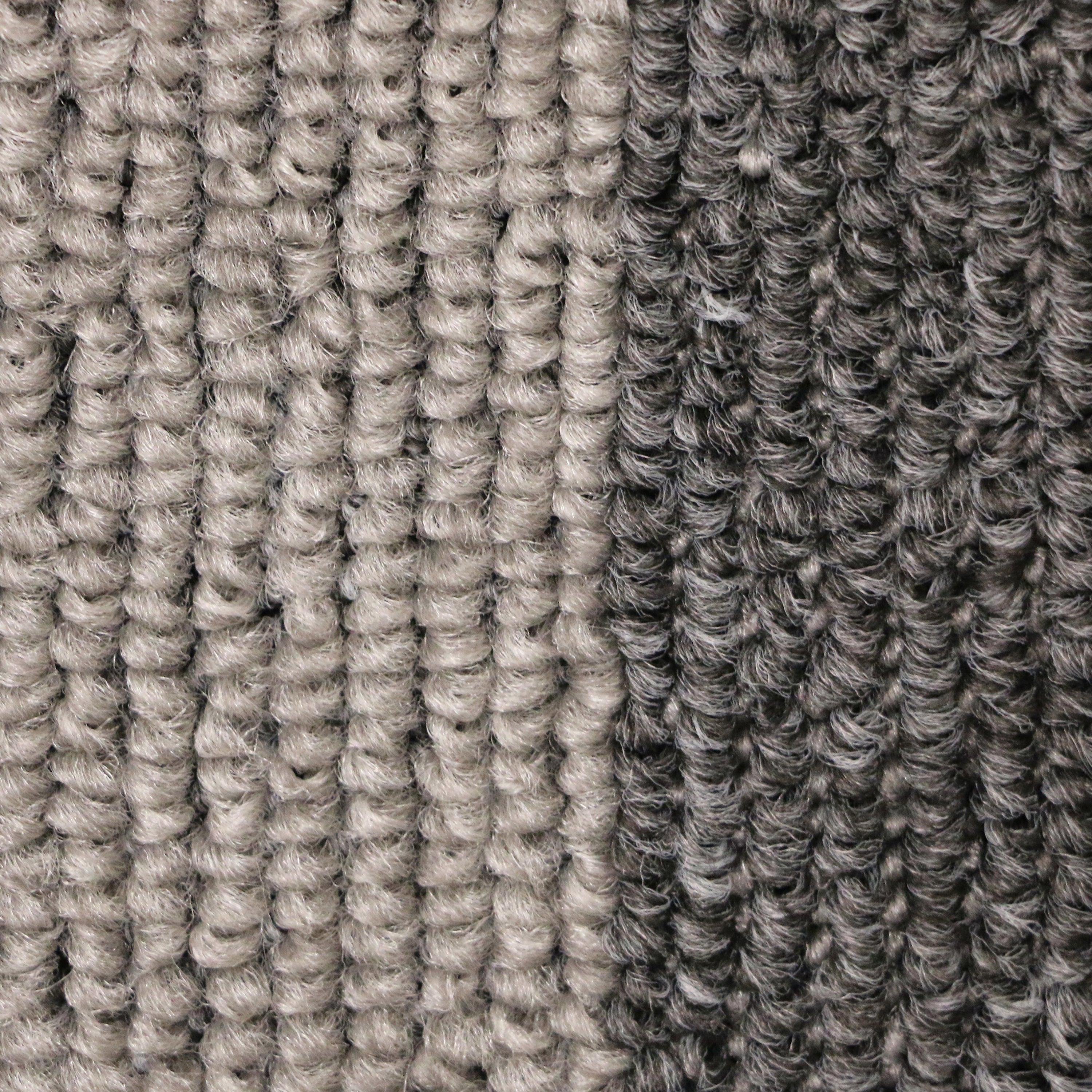 4'x6' Tufted Cabana Stripe Taupe Floor Mat