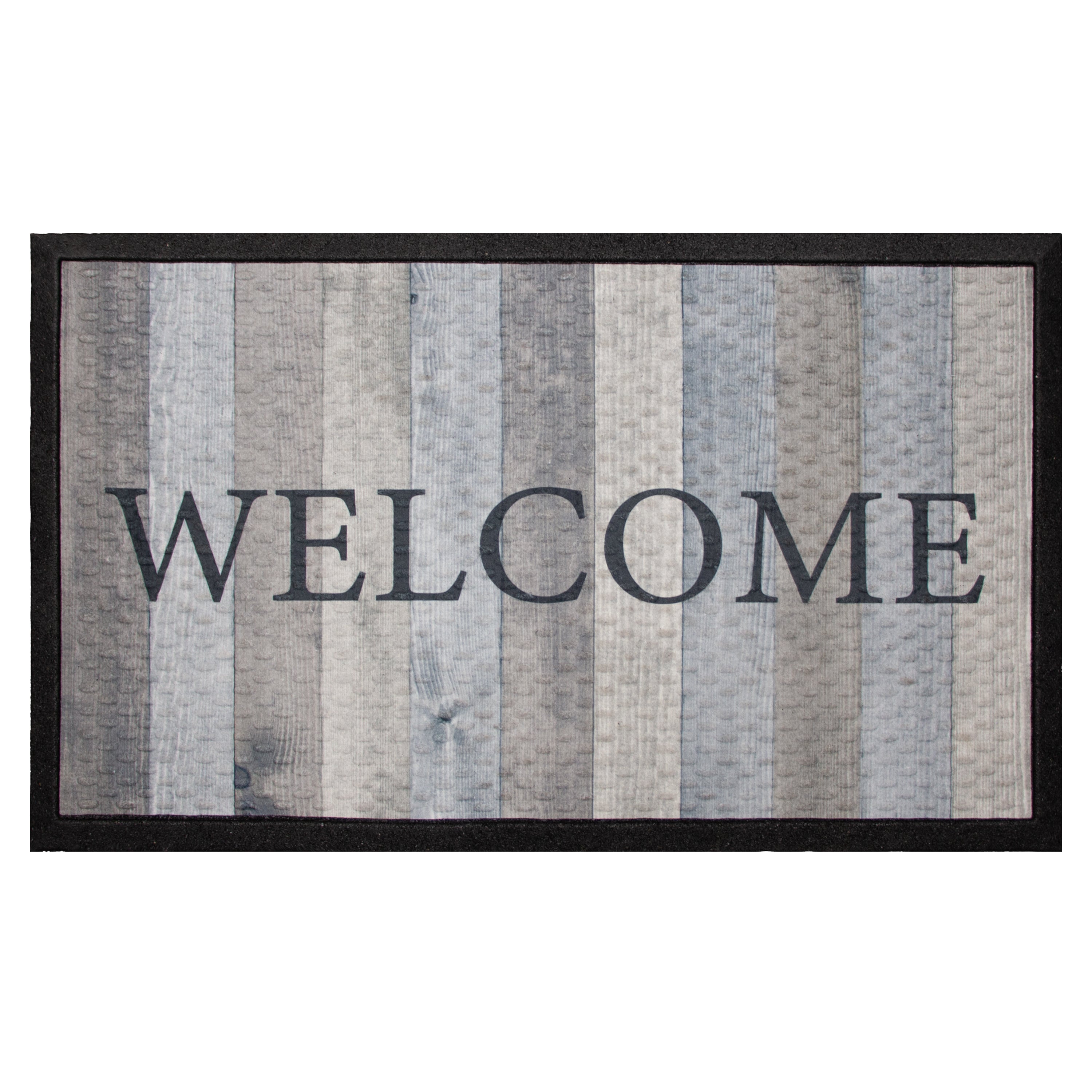 18"x30" Softstep Lima Blue-Grey Wood Panel Door Mat