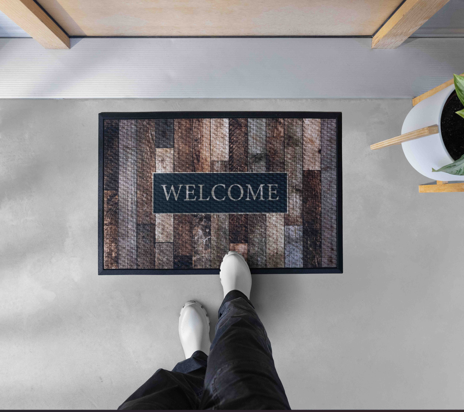 2'x3' Softstep Lima Woodgrain Welcome Mat