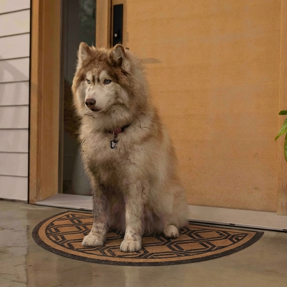 2'x3' Tacoma Half Moon Door Mat