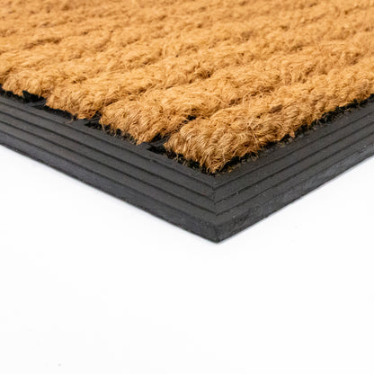 2'x3' Striped Coir Door Mat