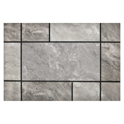 2'x3' Lima Scrolling Stone Door Mat