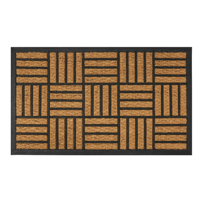 18"x30" Parquet Coir Door Mat
