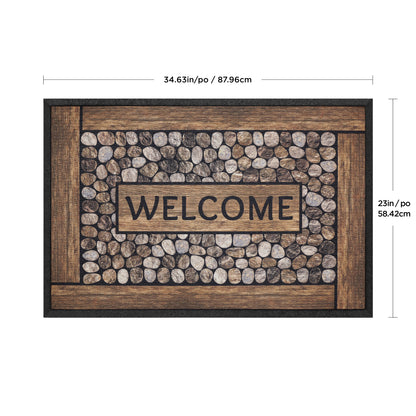 2'x3' Soft-Step Lima Pebble Welcome Door Mat