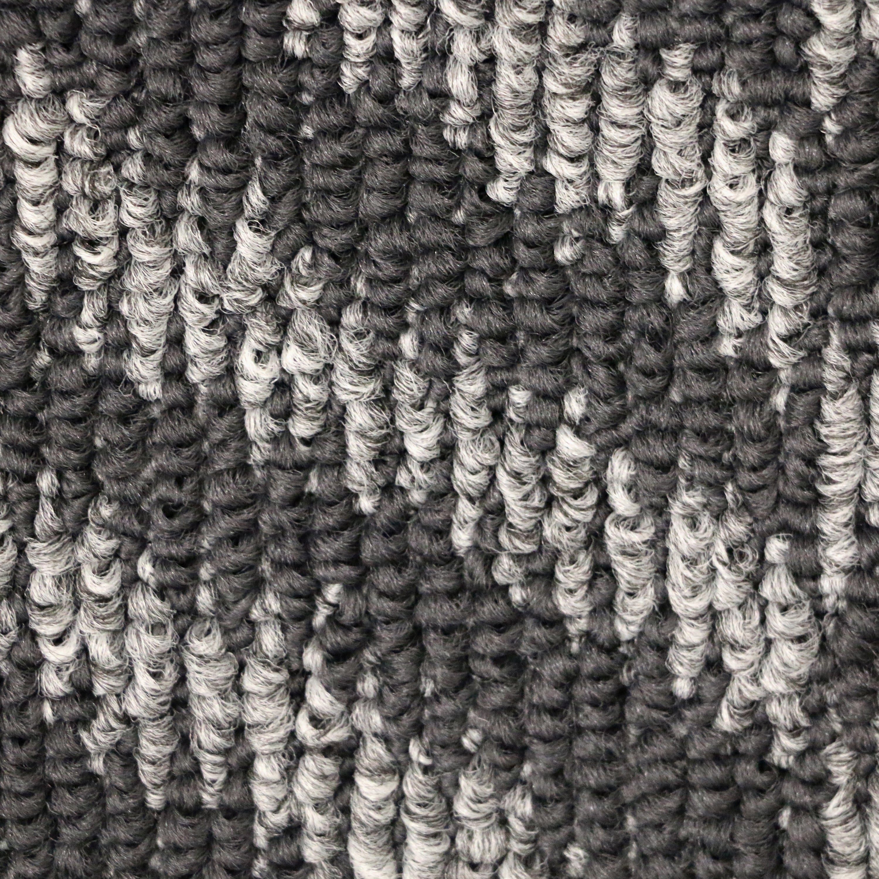 4'x6' Herringbone Linear Charcoal Floor Mat