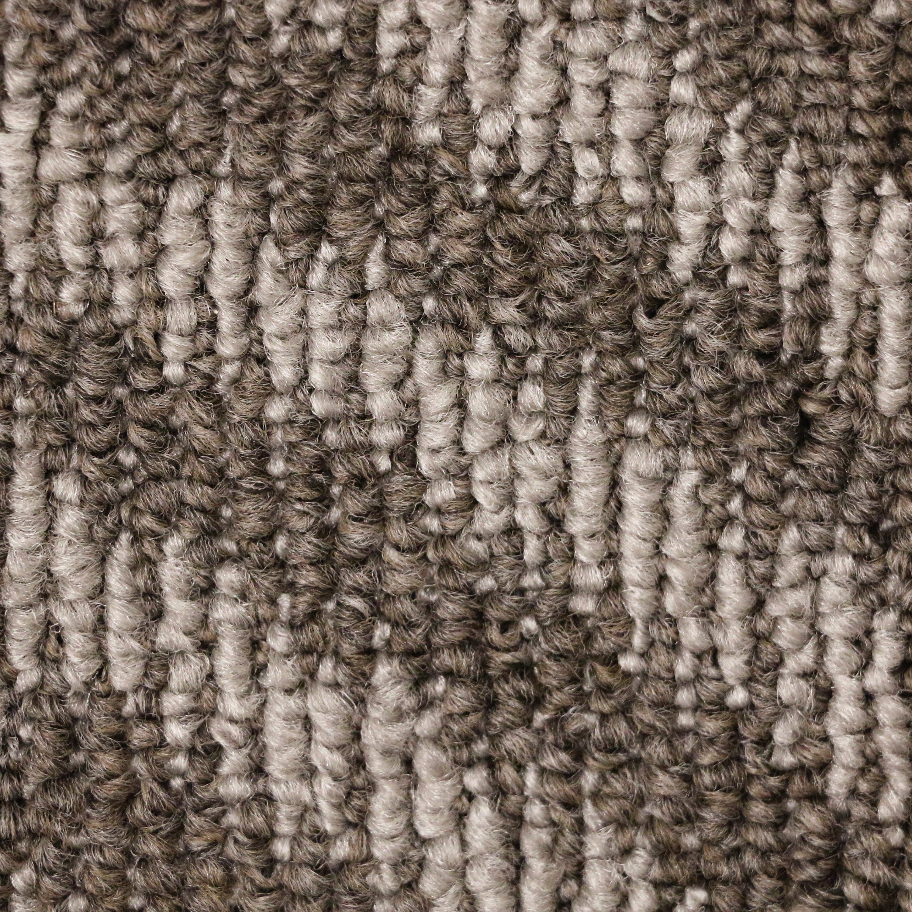 4'x6' Tufted Herringbone Taupe Floor Mat